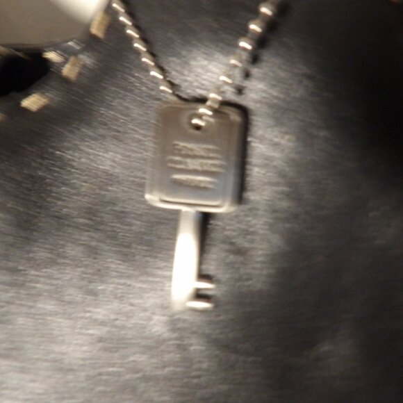 Vintage 90s Fossil Black Leather Hobo Bag #75032 - Picture 4 of 8